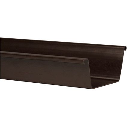 Gouttière Martens brun 125 mm 4 m PVC