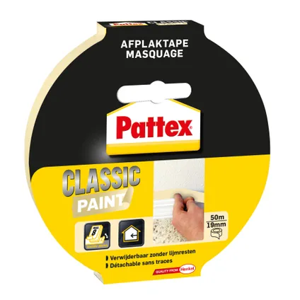 Ruban de masquage Pattex Classic Paint 19mmx50m