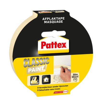 Pattex Afplaktape 'Classic Paint' 50mx30mm