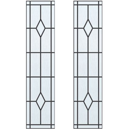 CanDo glas-in-lood Berlijn ML 660 of ML 665 201,5 I 211,5 x 83cm 2 stuks