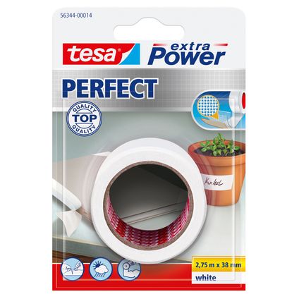 Tesa tape Extra Power Perfect wit 2,75m x 38mm
