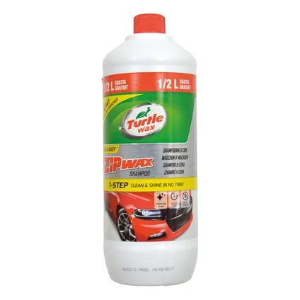 Shampooing pour voiture Turtle wax Zip Shampoo 1,5L