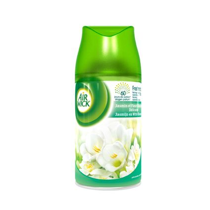 Recharge diffuseur parfum Airwick 'Freshmatic Jasmin et Fleurs Blanches Délicates' 250 ml