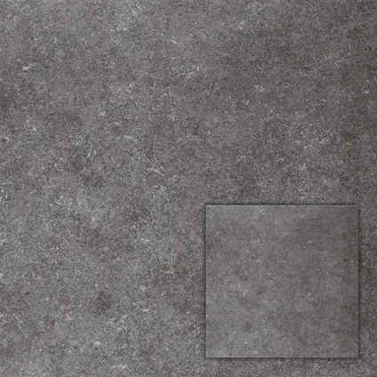 Wand- en vloertegel Barleduc grijszwart 50x50cm