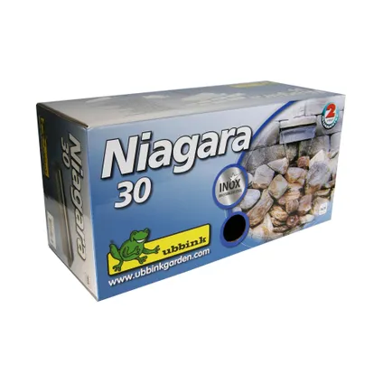 Niagara 30 cascade en acier inoxydable 10x30x12,5cm 4