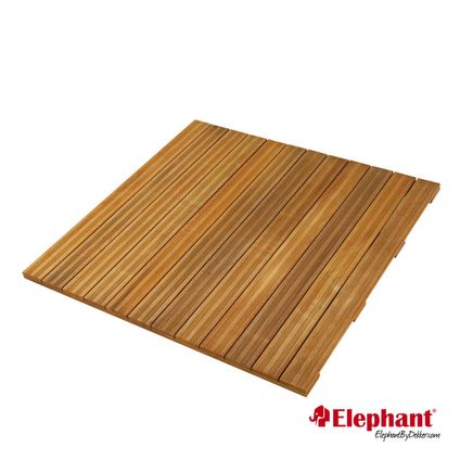 Dalle de terrasse bois dur Elephant 1,2x50x50cm