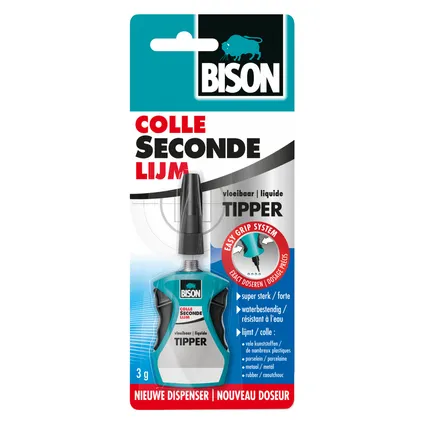 Colle instantanée liquide Bison Tipper® 3gr 2