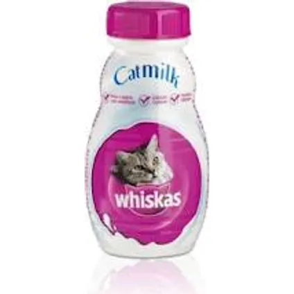 Whiskas catmilk flesje 200ml