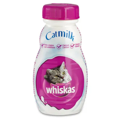 Whiskas catmilk flesje 200ml 2