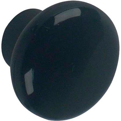Linea Bertomani deurknop '1425.35.17' zwart