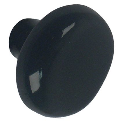 Linea Bertomani deurknop '430.35.17' zwart