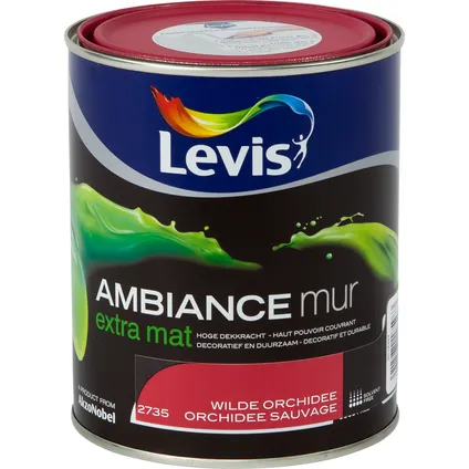 Muurverf Levis Ambiance wilde orchidee extra mat 1L