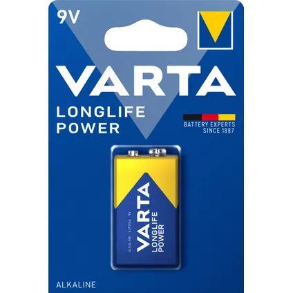 Pile Varta 9 volts Alcaline