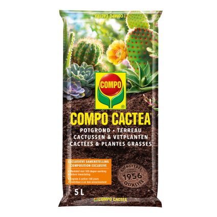 Compo potgrond cactussen & vetplanten Sana 5L