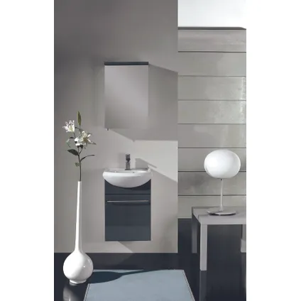 Meuble de salle de bain Royo Infinity gris brillant 45cm 2