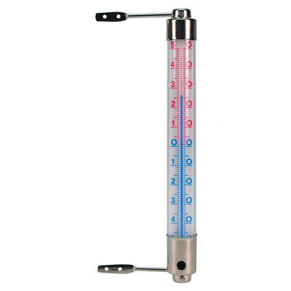 Thermomètre pour chassis de fenêtre Nature Kelvin 3 métal 20cm