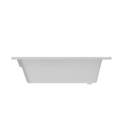 Baignoire d'angle 'Palerme' gauche 160 x 90 cm blanc acrylique 4