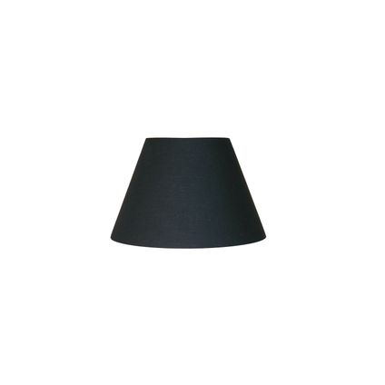 Corep lampenkap katoen zwart Ø22cm