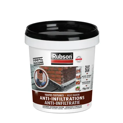 Silicone Rubson Anti-Infiltrations noir 1kg