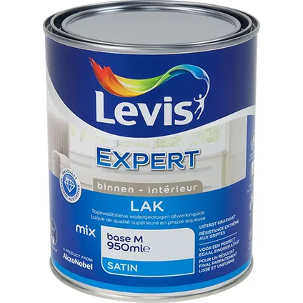 Laque Levis Expert bois intérieur mix base M satin 1L