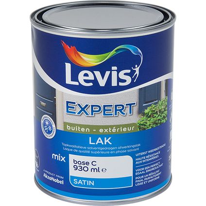 Levis Expert lak buiten mix base C zijdeglans 930ml