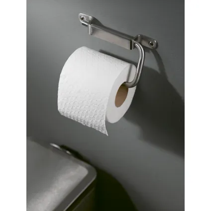 Porte-rouleau papier toilette Haceka Ixi acier inoxydable 3