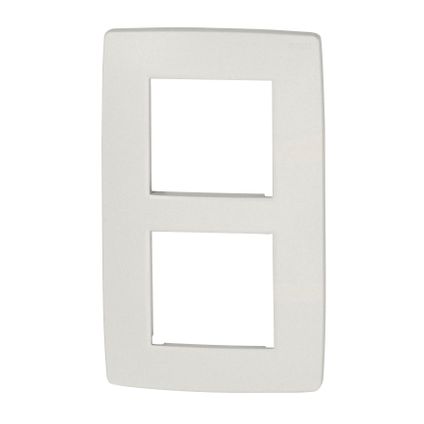 NIKO Plaque double verticale Original White