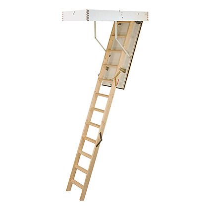 Escalier escamotable Sogem 'Isowood' 3 x 4 marches
