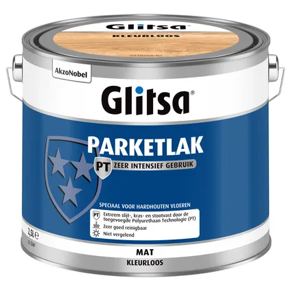Glitsa acryl parketlak PT mat 2,5L 2