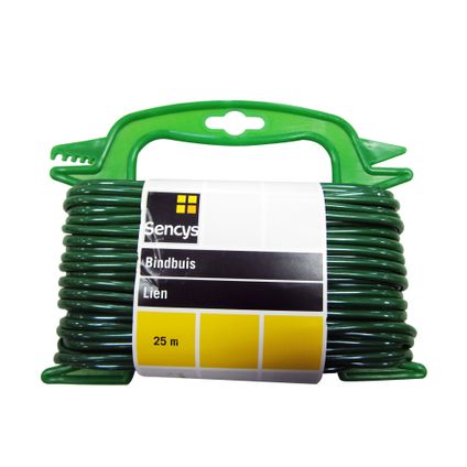 Sencys waslijndraad PVC groen Ø4mm 25m