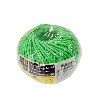 Corde polypropylène Sencys vert 1mmx50m
