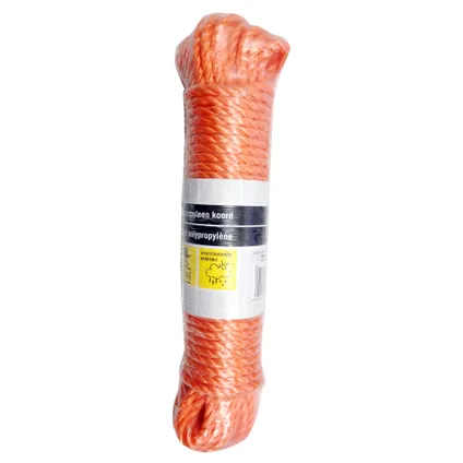 Corde polypropylène Sencys orange 5mmx20m