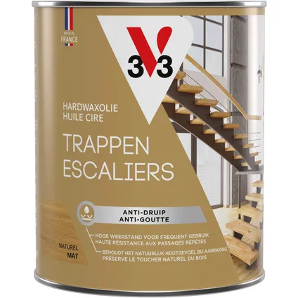 Huile cire escaliers V33 inColore inColore mat 1L 3