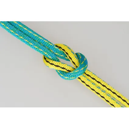 Mamutec touw PA Paraloc groen-blauw-geel 6mm 10m 4