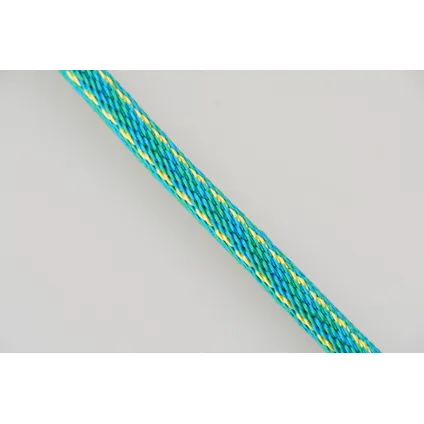 Mamutec touw PA Paraloc groen-blauw-geel 6mm 10m 5
