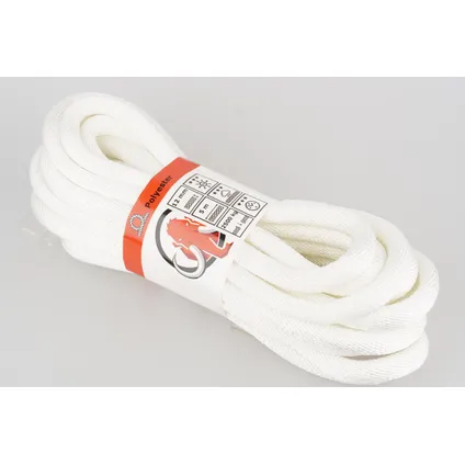 Corde polyester Paraloc blanc 12 mm / 5 m