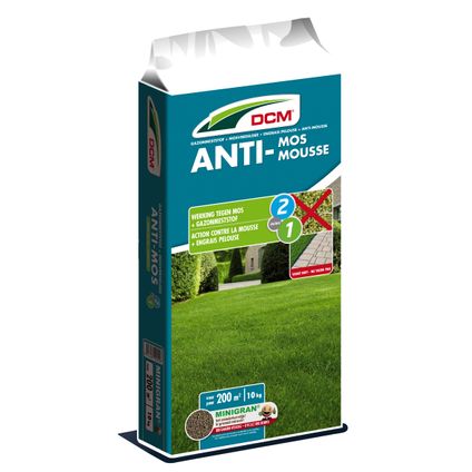 Engrais gazon DCM Anti-mousse 10kg