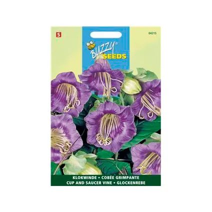 Buzzy seeds zaden klokwinde violetblauw