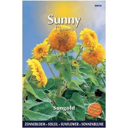 Sunny flowers zaden zonnebloem sungold