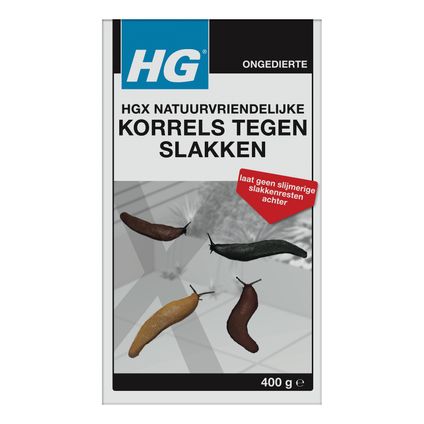 HG korrels tegen slakken HGX natuurvriendelijk 400g doos