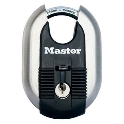 Master Lock hangslot Excell 60mm RVS + versterkte beugel