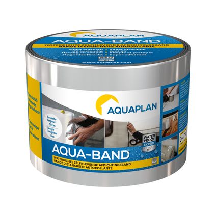 Aquaplan zelfklevende afdichtingsband "Aqua-band" alu 5mx10cm