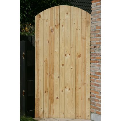 Porte arquée Solid bois imprégné 90x180/160cm