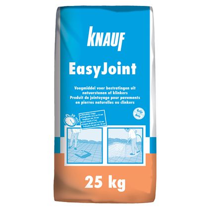 Mortier de jointoiement Knauf 'EasyJoint' sable 25 kg