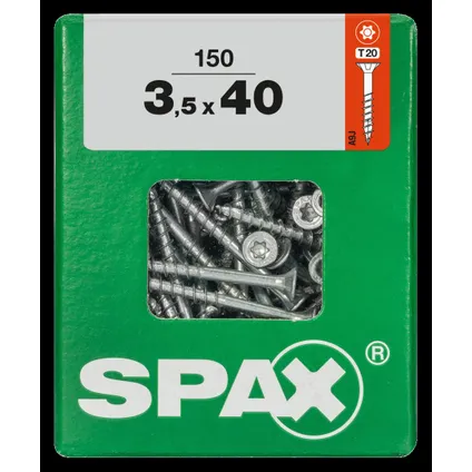 Vis universelle Spax 'T-star' Wirox 3.5x40mm 150 pcs