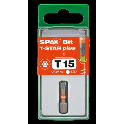 Spax bit T-Star plus T15
