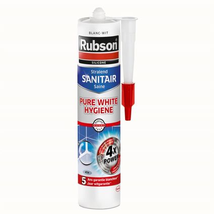 Silicone Rubson Sanitair Pure White Hygiene 280ml