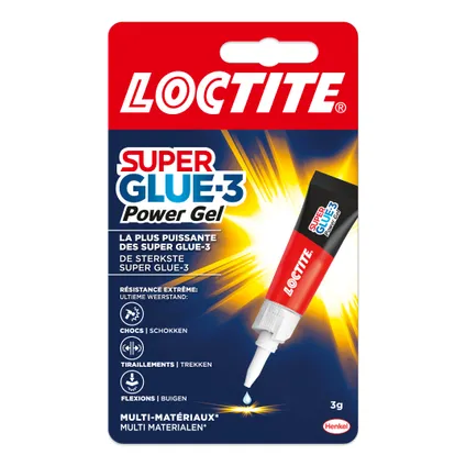 Loctite secondelijm Power Flex Super Glue-3 3gr 2