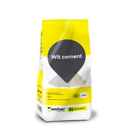 WeberBeamix wit cement 4kg