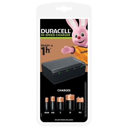Chargeur pile Duracell CEF22